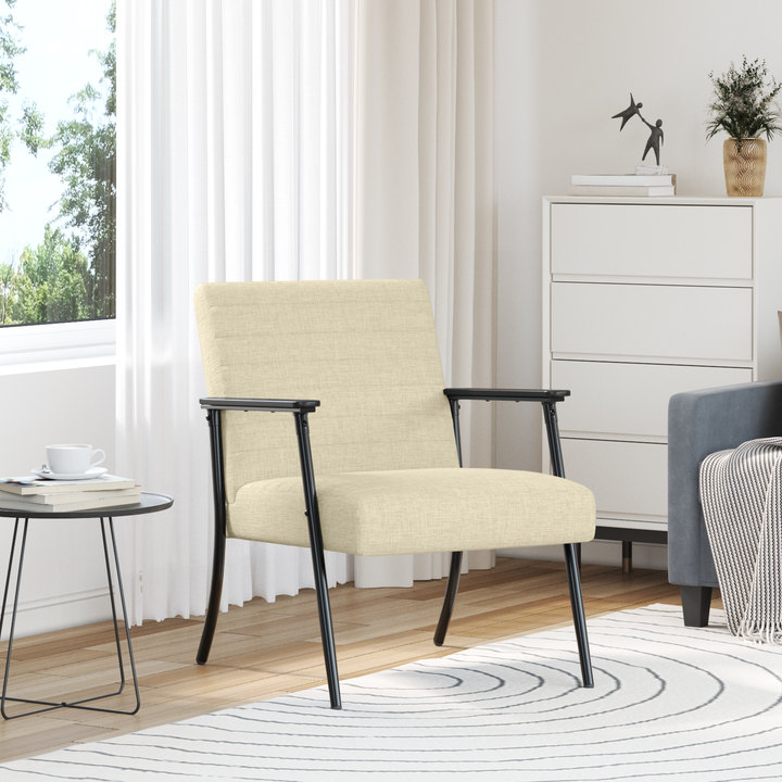 lænestol Creme 59 x 75 x 78 cm Stof