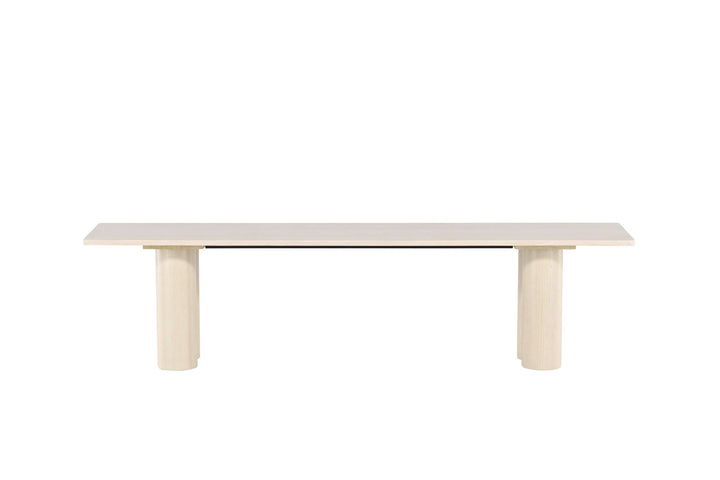 Venture Home Olivia Dining Bench 40x180x45 cm  - Whitewash  /