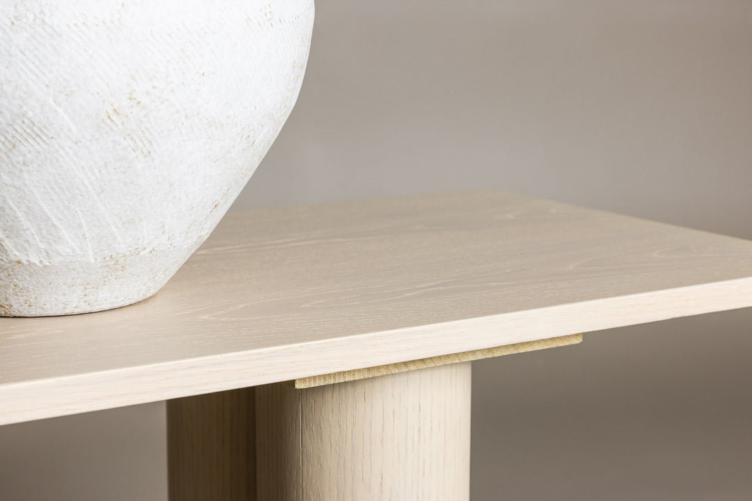 Venture Home Olivia Dining Bench 40x180x45 cm  - Whitewash  /