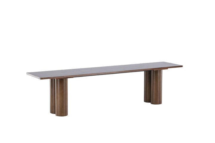Venture Home Olivia Dining Bench 40x180x45 cm  - Mocca /
