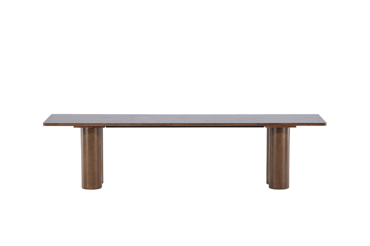 Venture Home Olivia Dining Bench 40x180x45 cm  - Mocca /