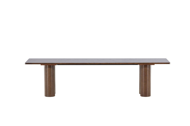 Venture Home Olivia Dining Bench 40x180x45 cm  - Mocca /