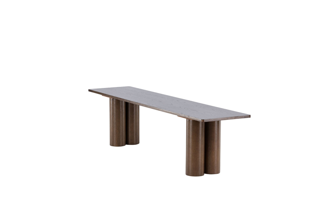 Venture Home Olivia Dining Bench 40x180x45 cm  - Mocca /
