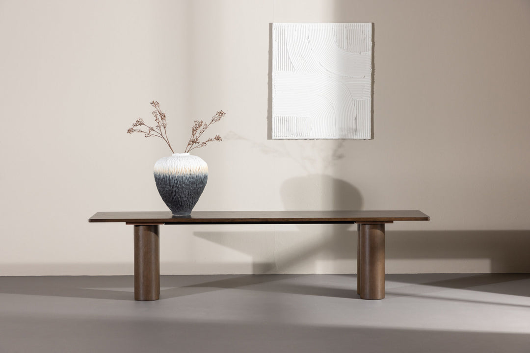 Venture Home Olivia Dining Bench 40x180x45 cm  - Mocca /