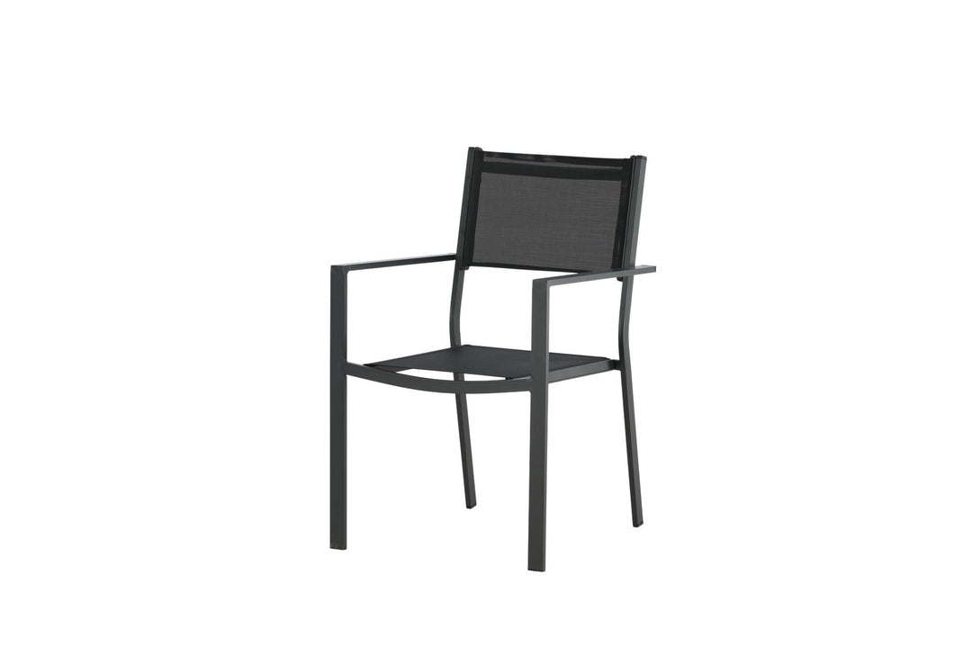 Venture Home Copacabana Stacking Chair - Black/Black - Ersätter 4231-408