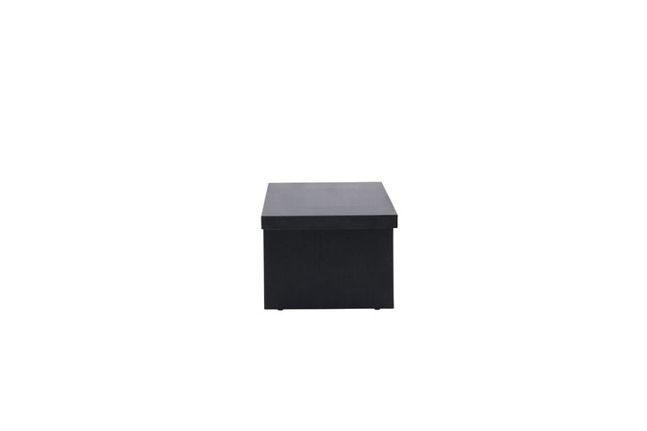 Venture Home Yakunik Sofa Table - Rubberwood / Black MDF