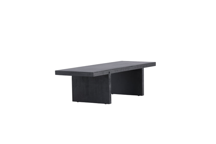 Venture Home Yakunik Sofa Table - Rubberwood / Black MDF