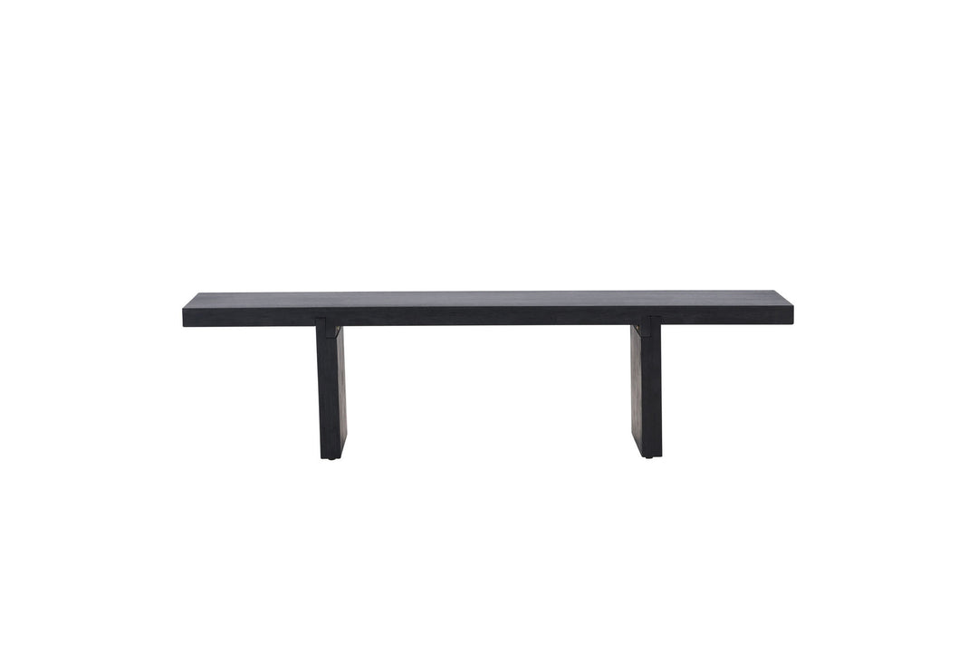 Venture Home Yakunik Sofa Table - Rubberwood / Black MDF