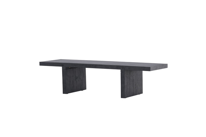 Venture Home Yakunik Sofa Table - Rubberwood / Black MDF