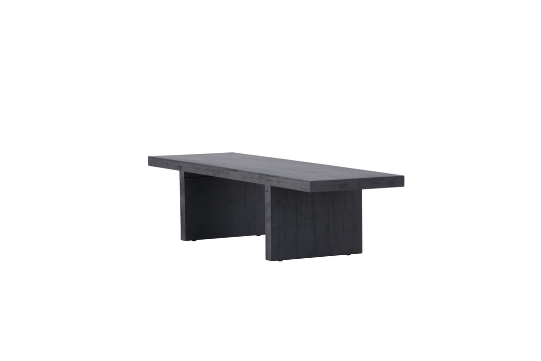 Venture Home Yakunik Sofa Table - Rubberwood / Black MDF