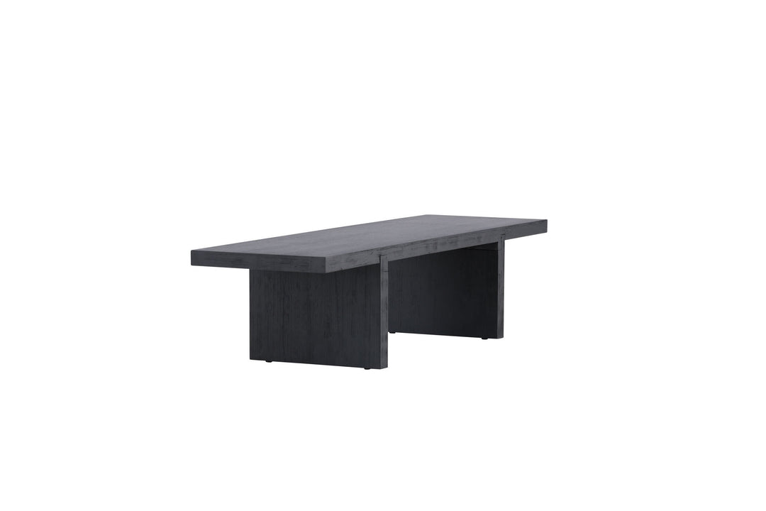 Venture Home Yakunik Sofa Table - Rubberwood / Black MDF