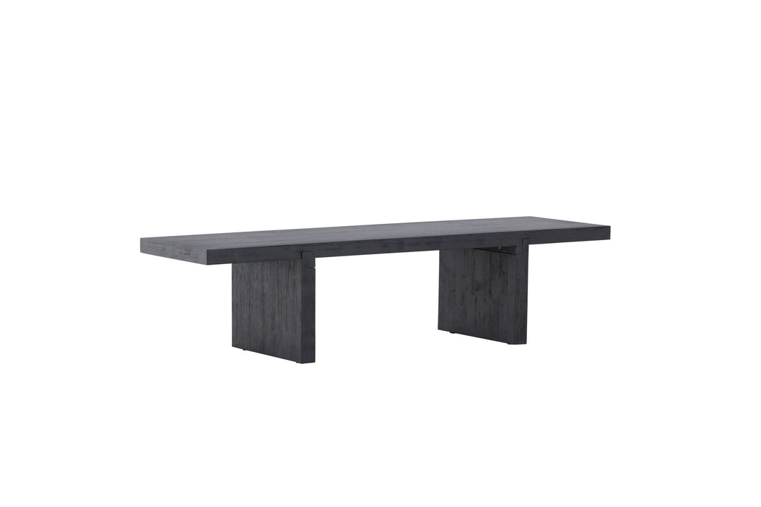 Venture Home Yakunik Sofa Table - Rubberwood / Black MDF