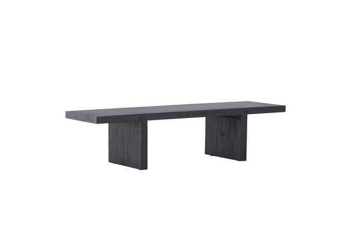 Venture Home Yakunik Sofa Table - Rubberwood / Black MDF