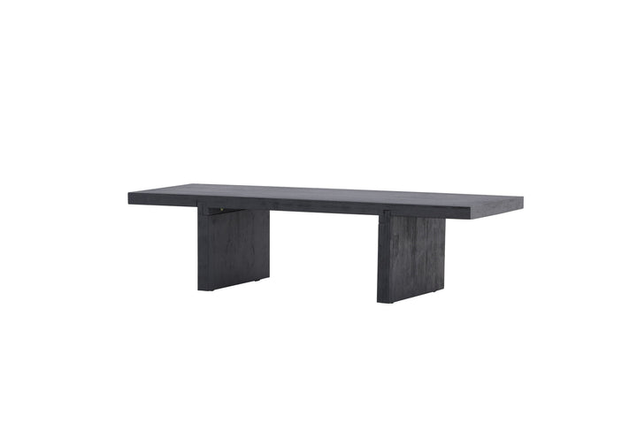 Venture Home Yakunik Sofa Table - Rubberwood / Black MDF