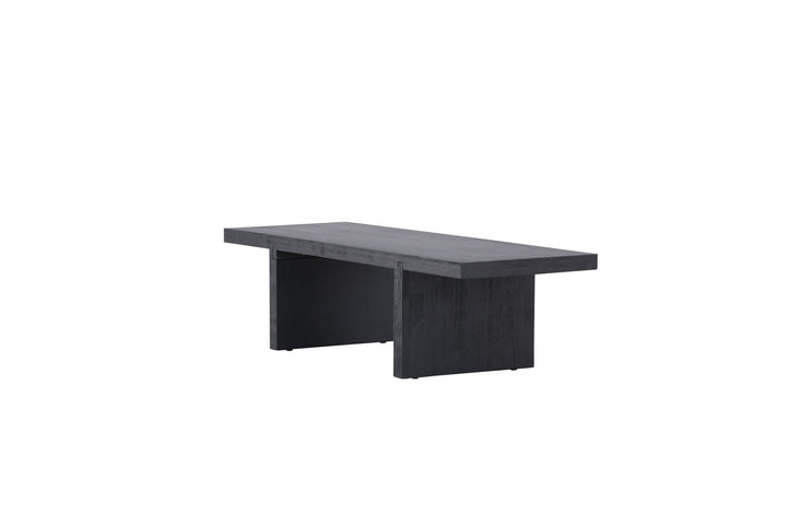 Venture Home Yakunik Sofa Table - Rubberwood / Black MDF