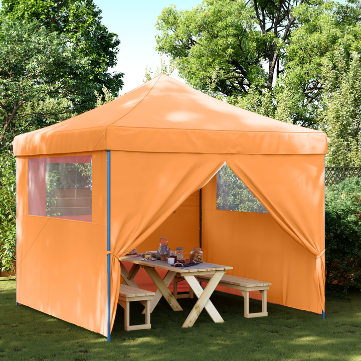 Party Tent Orange 292 x 292 x 315 cm Oxford stof