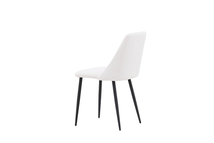 Venture Home Night Dining Chair 2-pack - Black / White PU