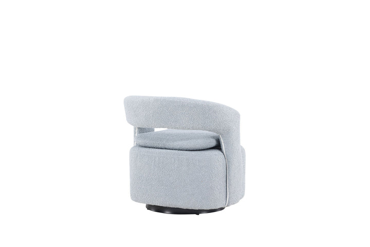 Venture Home Laurel Single Sofa - Black / Baby Blue