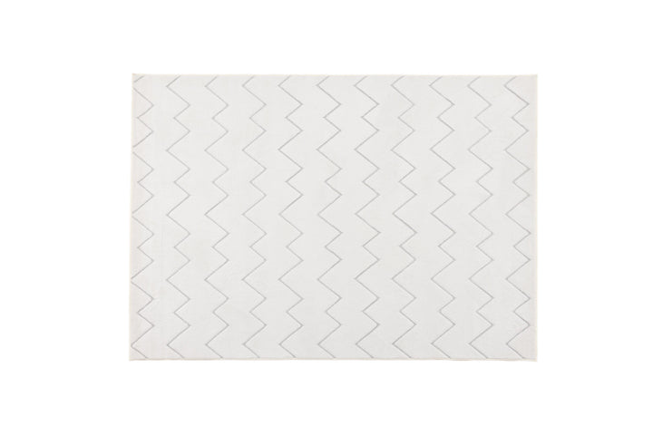 Venture Home Fia Polyester Shaggy - 230*160-  -Rectangular-White