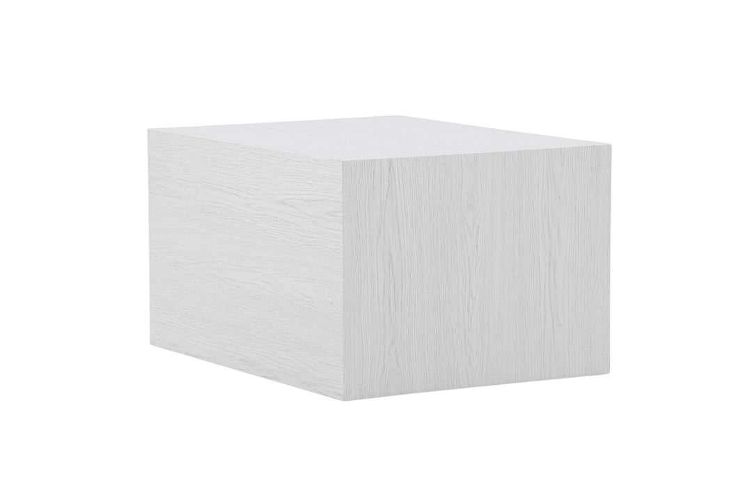 Venture Home York Low Sofa table  - Whitewash / Whitewash MDF