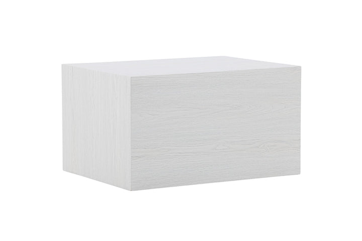 Venture Home York Low Sofa table  - Whitewash / Whitewash MDF