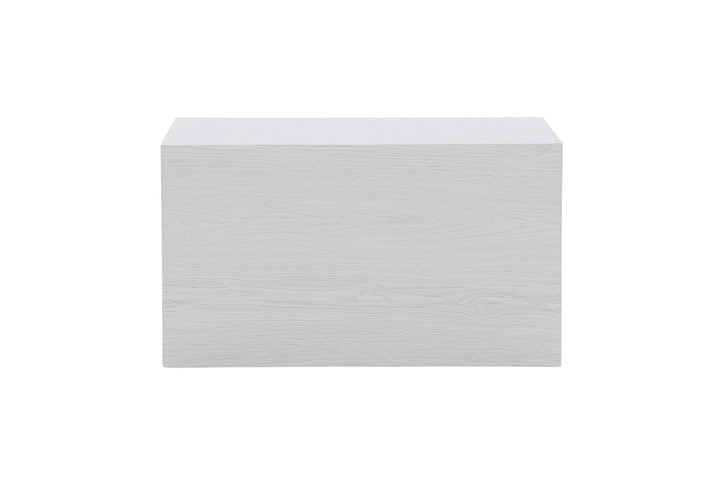 Venture Home York Low Sofa table  - Whitewash / Whitewash MDF