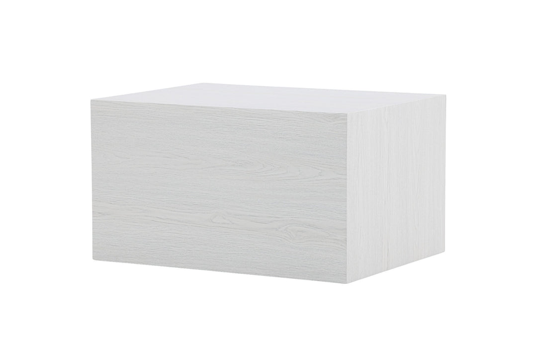 Venture Home York Low Sofa table  - Whitewash / Whitewash MDF