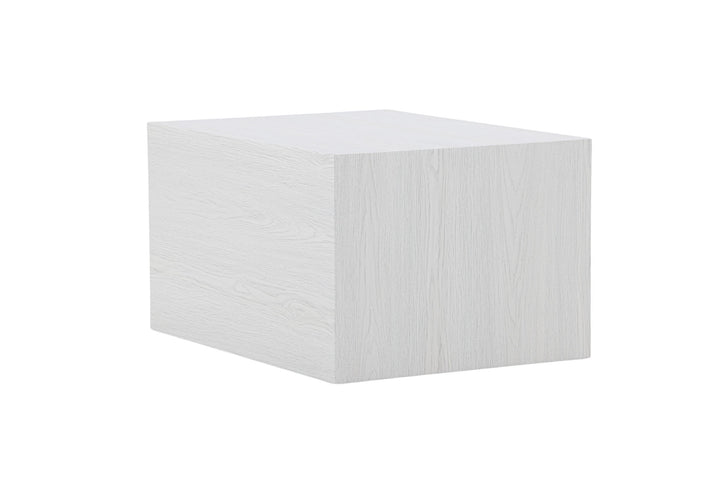 Venture Home York Low Sofa table  - Whitewash / Whitewash MDF