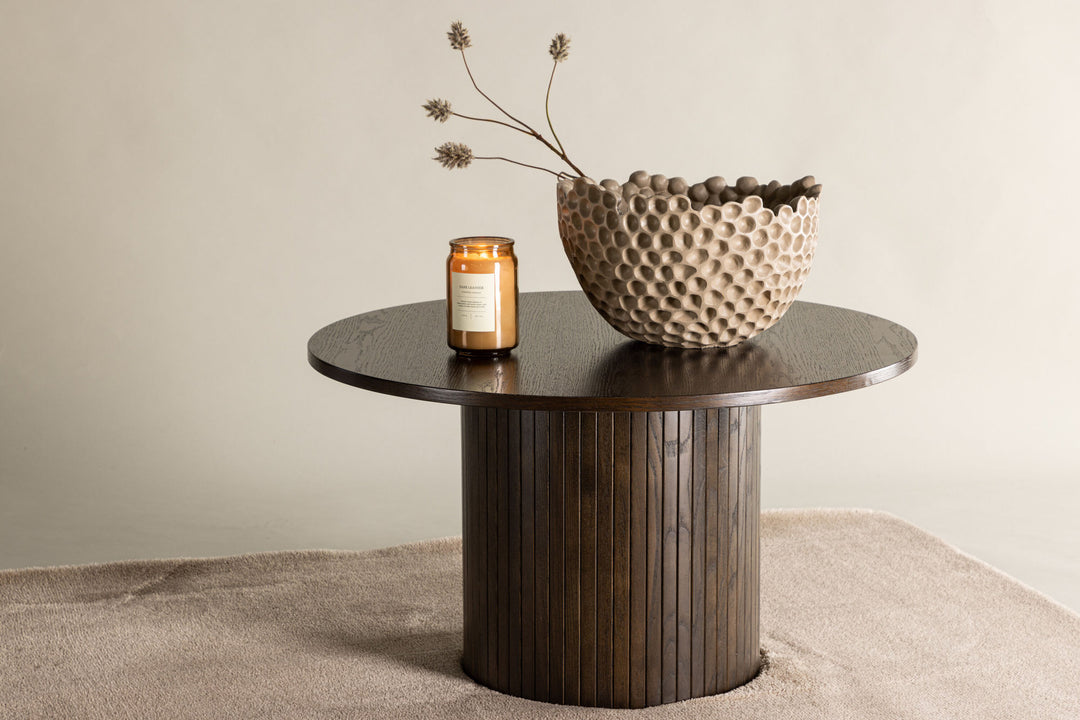 Venture Home Bianca Round Sofa Table  -  / Mocca