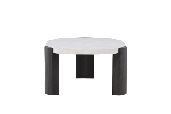 Venture Home Kres Sofa Table - 125x70,5x40 cm - Black/ Stonelook