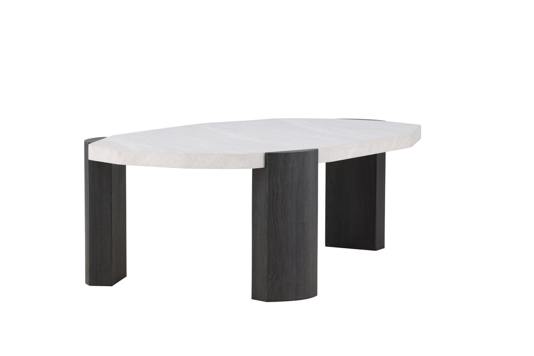 Venture Home Kres Sofa Table - 125x70,5x40 cm - Black/ Stonelook