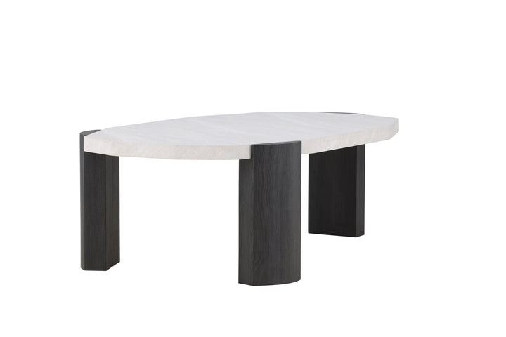 Venture Home Kres Sofa Table - 125x70,5x40 cm - Black/ Stonelook