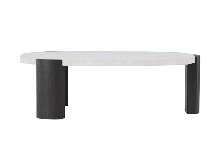 Venture Home Kres Sofa Table - 125x70,5x40 cm - Black/ Stonelook