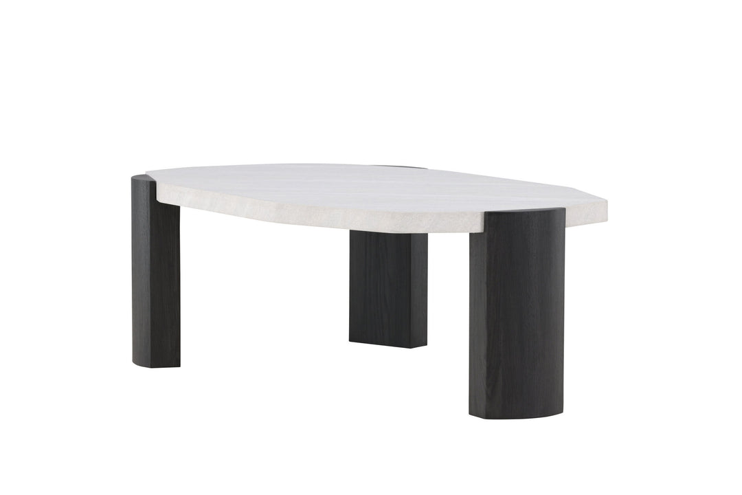 Venture Home Kres Sofa Table - 125x70,5x40 cm - Black/ Stonelook