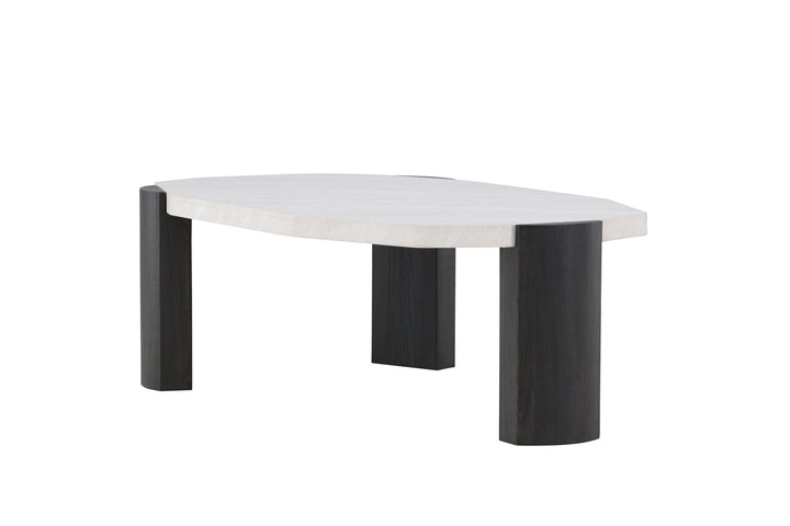Venture Home Kres Sofa Table - 125x70,5x40 cm - Black/ Stonelook