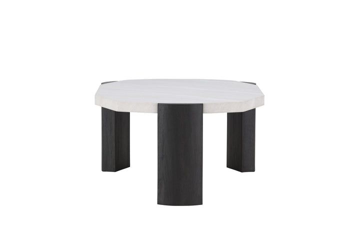 Venture Home Kres Sofa Table - 125x70,5x40 cm - Black/ Stonelook