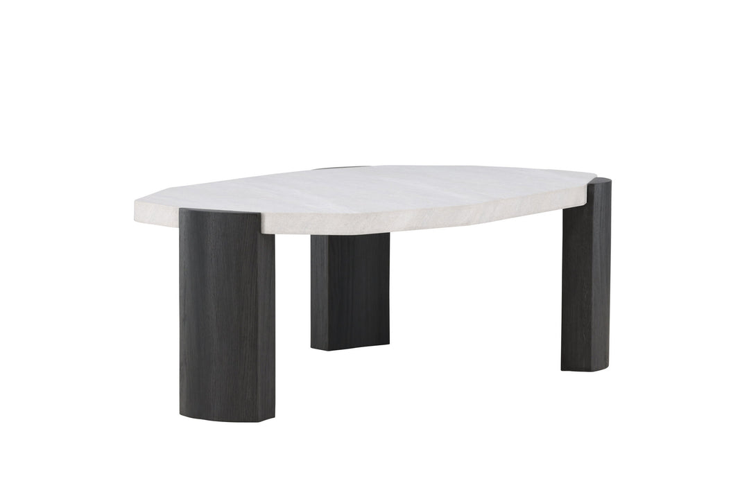 Venture Home Kres Sofa Table - 125x70,5x40 cm - Black/ Stonelook