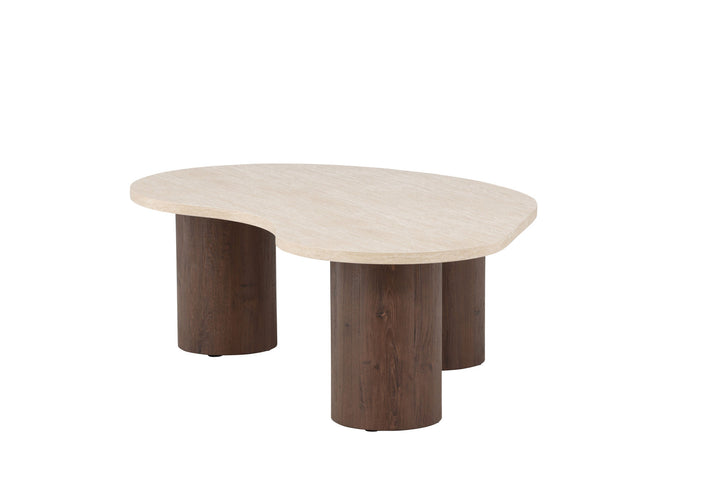 Venture Home Megg Sofa Table 130*78*40 cm - Mocca/ Travertinelook