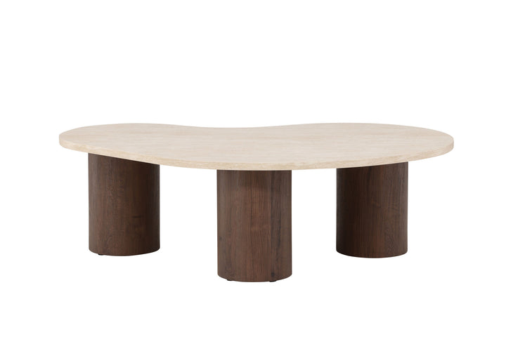 Venture Home Megg Sofa Table 130*78*40 cm - Mocca/ Travertinelook