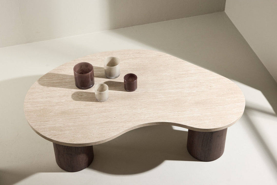 Venture Home Megg Sofa Table 130*78*40 cm - Mocca/ Travertinelook