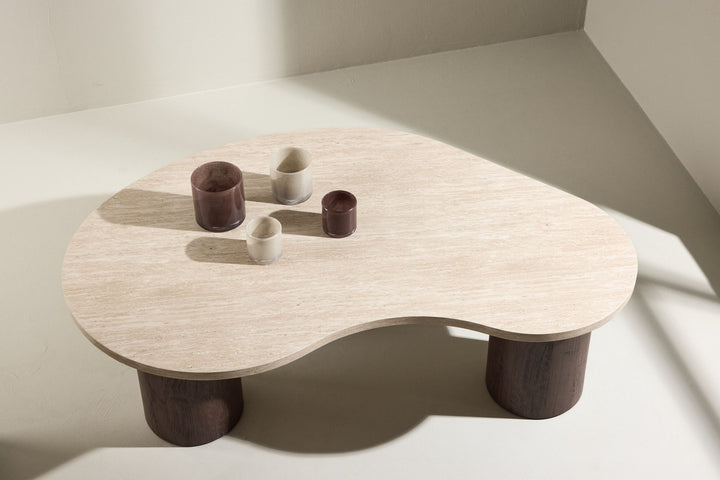 Venture Home Megg Sofa Table 130*78*40 cm - Mocca/ Travertinelook