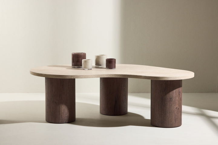 Venture Home Megg Sofa Table 130*78*40 cm - Mocca/ Travertinelook