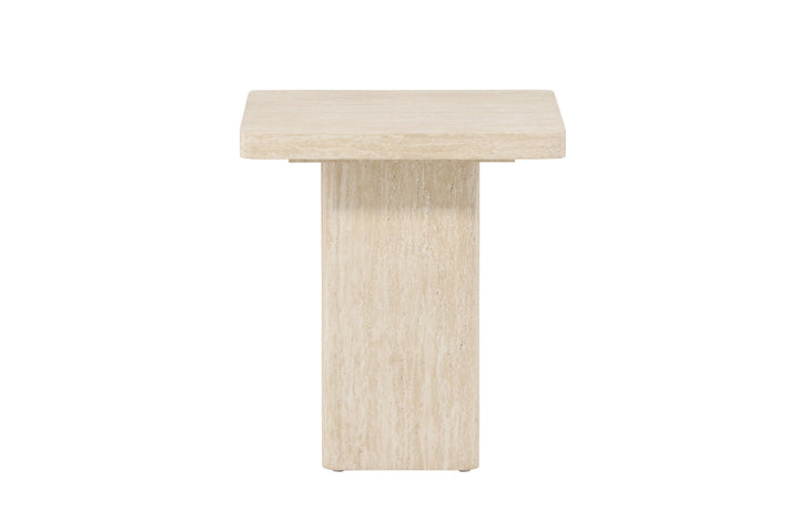 Venture Home Qvart Sofa Table 50x50x56 cm - Travertinelook