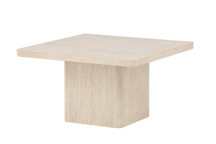Venture Home Qvart Sofa Table 80x80x46 cm - Travertinelook