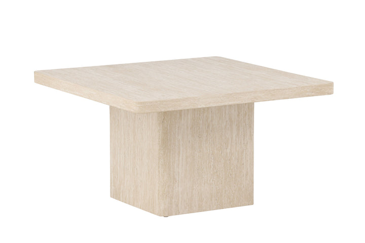 Venture Home Qvart Sofa Table 80x80x46 cm - Travertinelook