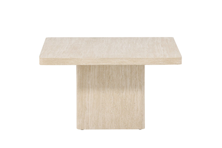 Venture Home Qvart Sofa Table 80x80x46 cm - Travertinelook