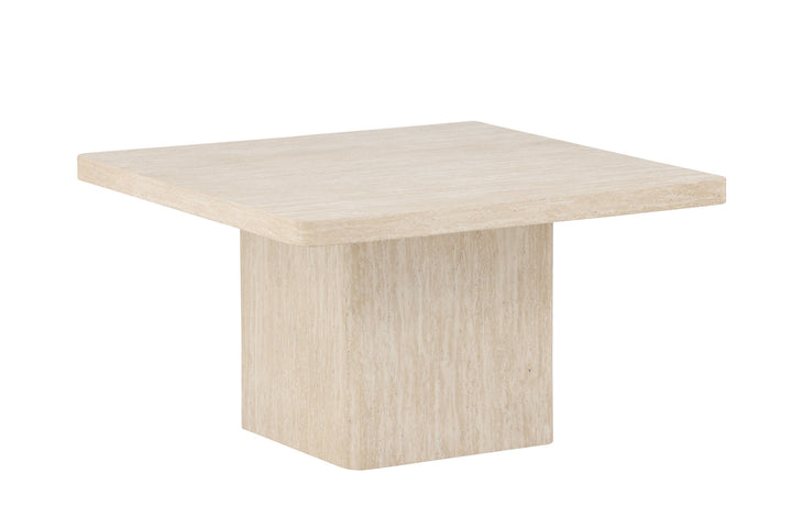 Venture Home Qvart Sofa Table 80x80x46 cm - Travertinelook