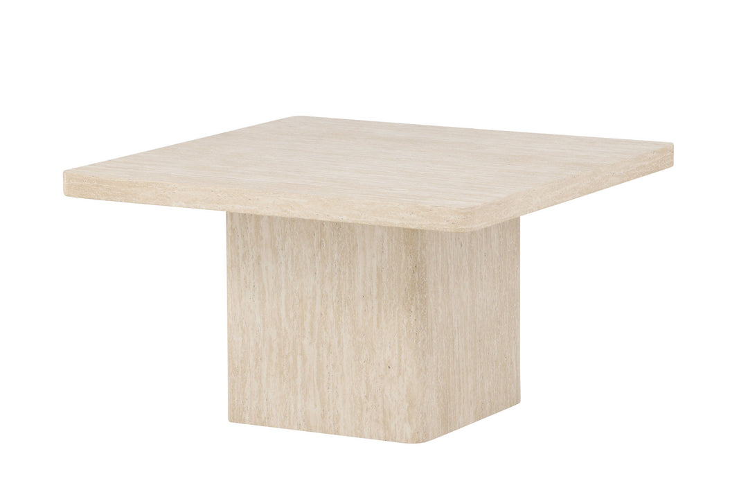 Venture Home Qvart Sofa Table 80x80x46 cm - Travertinelook