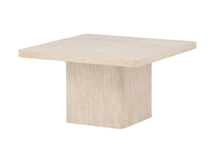 Venture Home Qvart Sofa Table 80x80x46 cm - Travertinelook