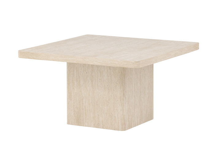 Venture Home Qvart Sofa Table 80x80x46 cm - Travertinelook